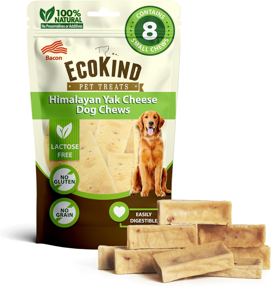 Masticables Gold Yak con sabor a tocino para perros grandes (bolsas de 1 a 5 libras)